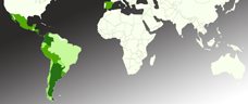 Odontosys esta presente en México, España,  Colombia,  Argentina,  Perú,  Venezuela,  Chile	, Guatemala, Ecuador , Bolivia, República Dominicana, Honduras, El Salvador, Paraguay, Nicaragua, Costa Rica,  Puerto Rico,  Panamá,  Uruguay